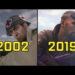 Evolution of Battlefield 2002 - 2019